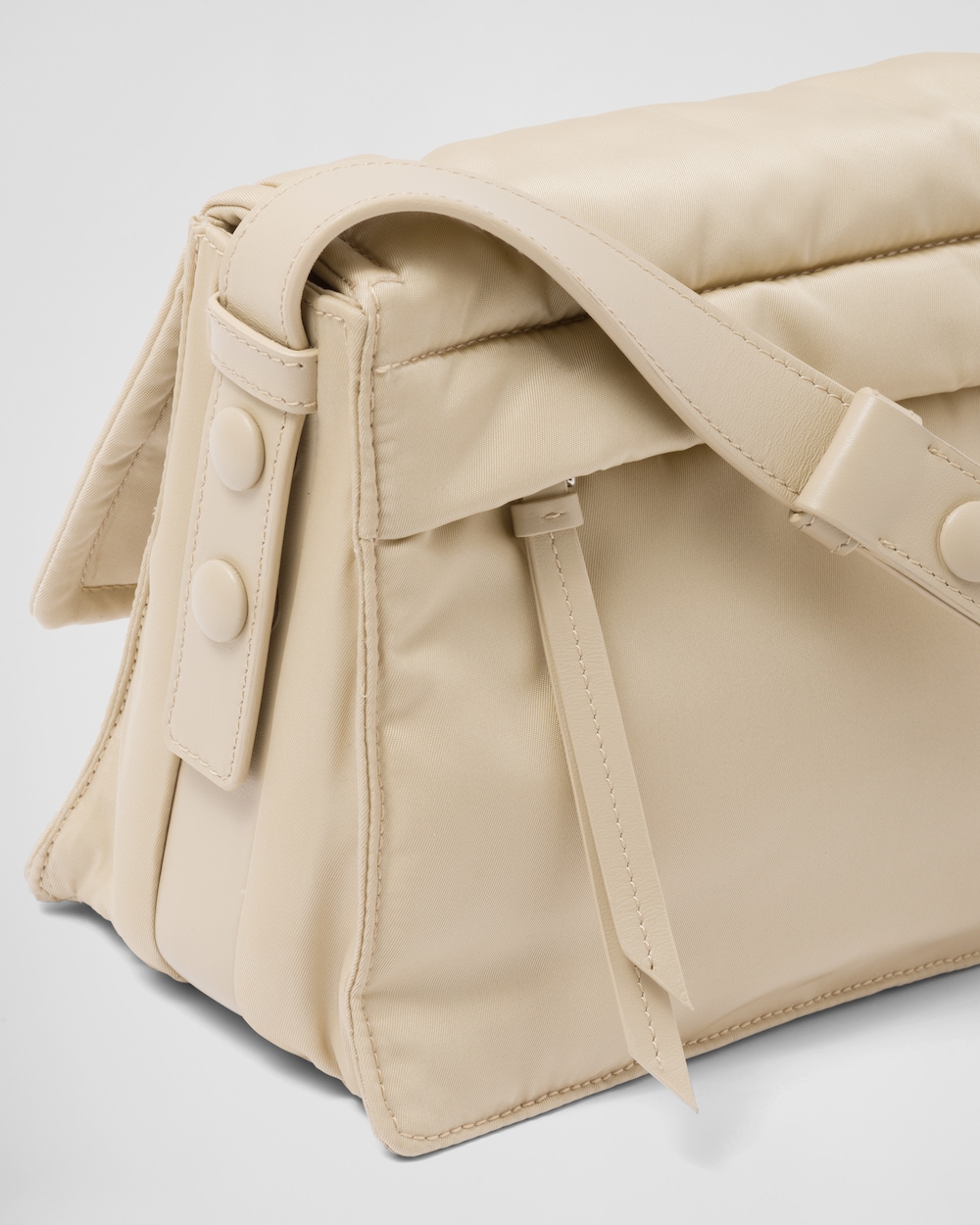 Small Padded Re-Nylon Shoulder Bag - Image 3